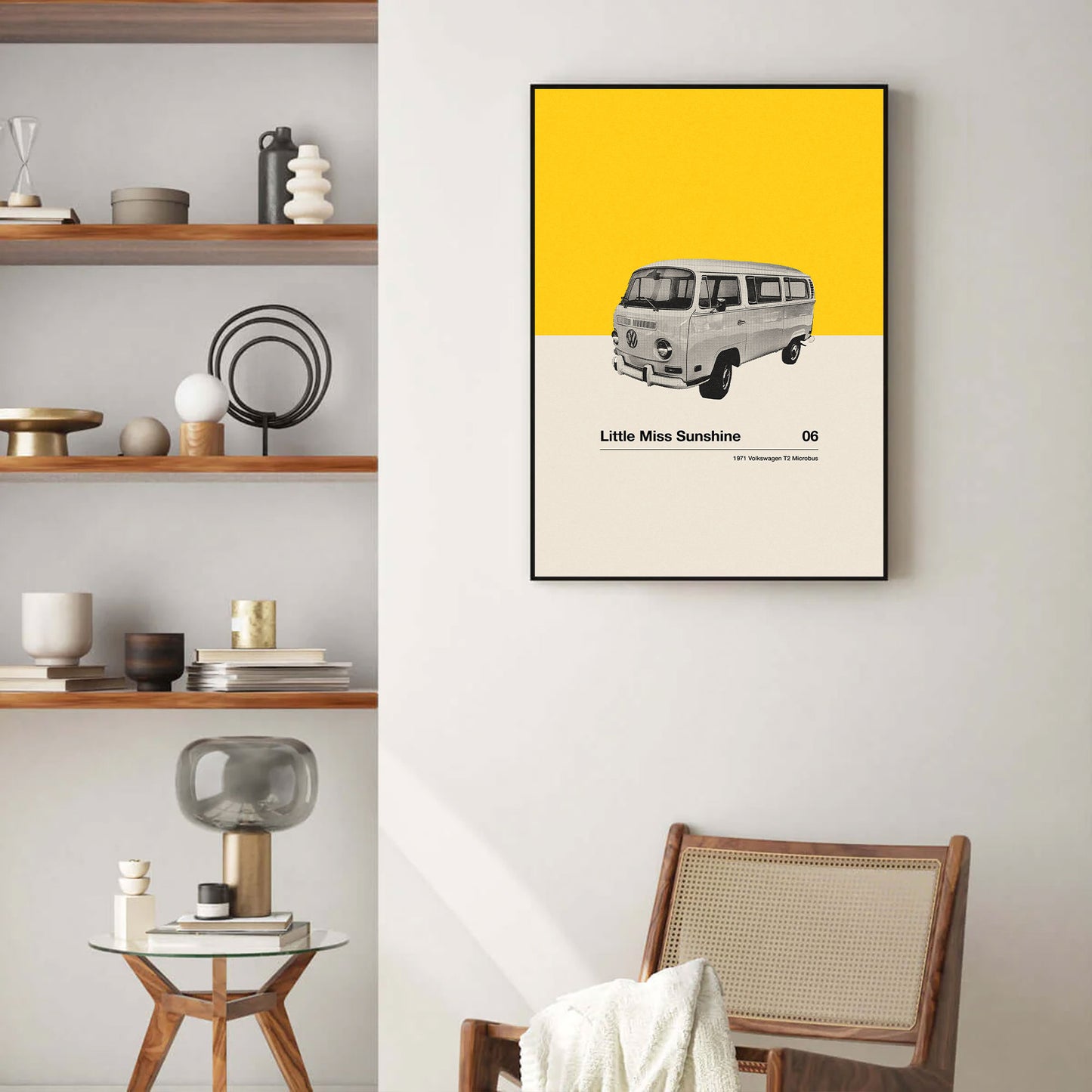 Little Miss Sunshine Car Poster | Minimalist Movie Poster