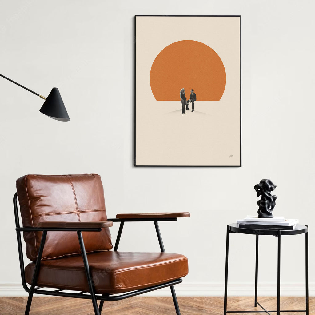 Before Sunset Minimalist Movie Poster Inspired Movie Poster