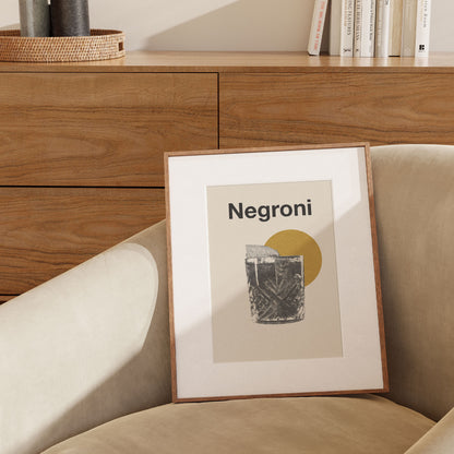 Negroni Cocktails Poster