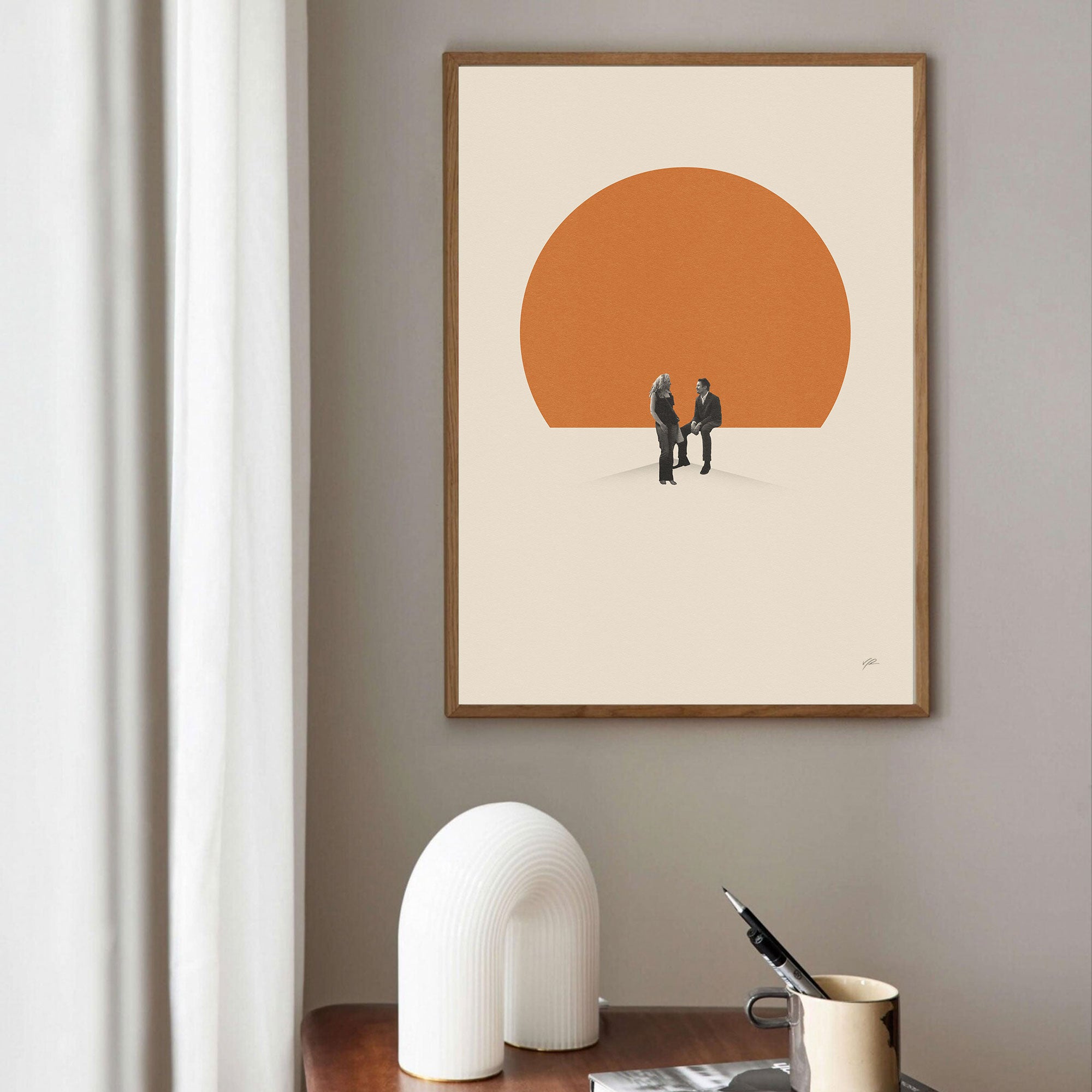 Before Sunset Minimalist Movie Poster Inspired Movie Poster