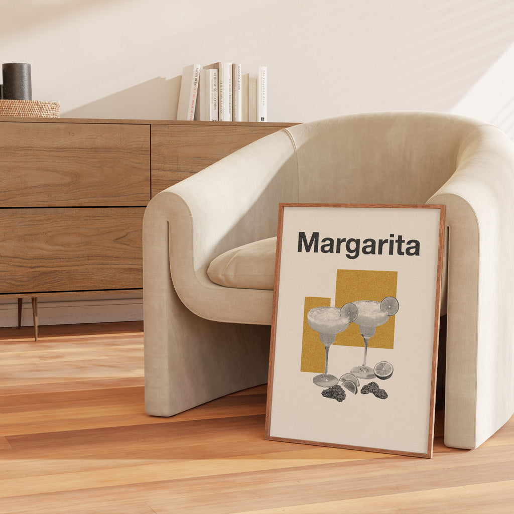 Margarita Cocktails Poster Inspired Movie Poster