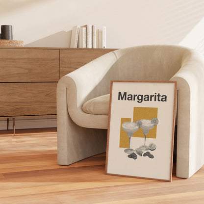 Margarita Cocktails Poster