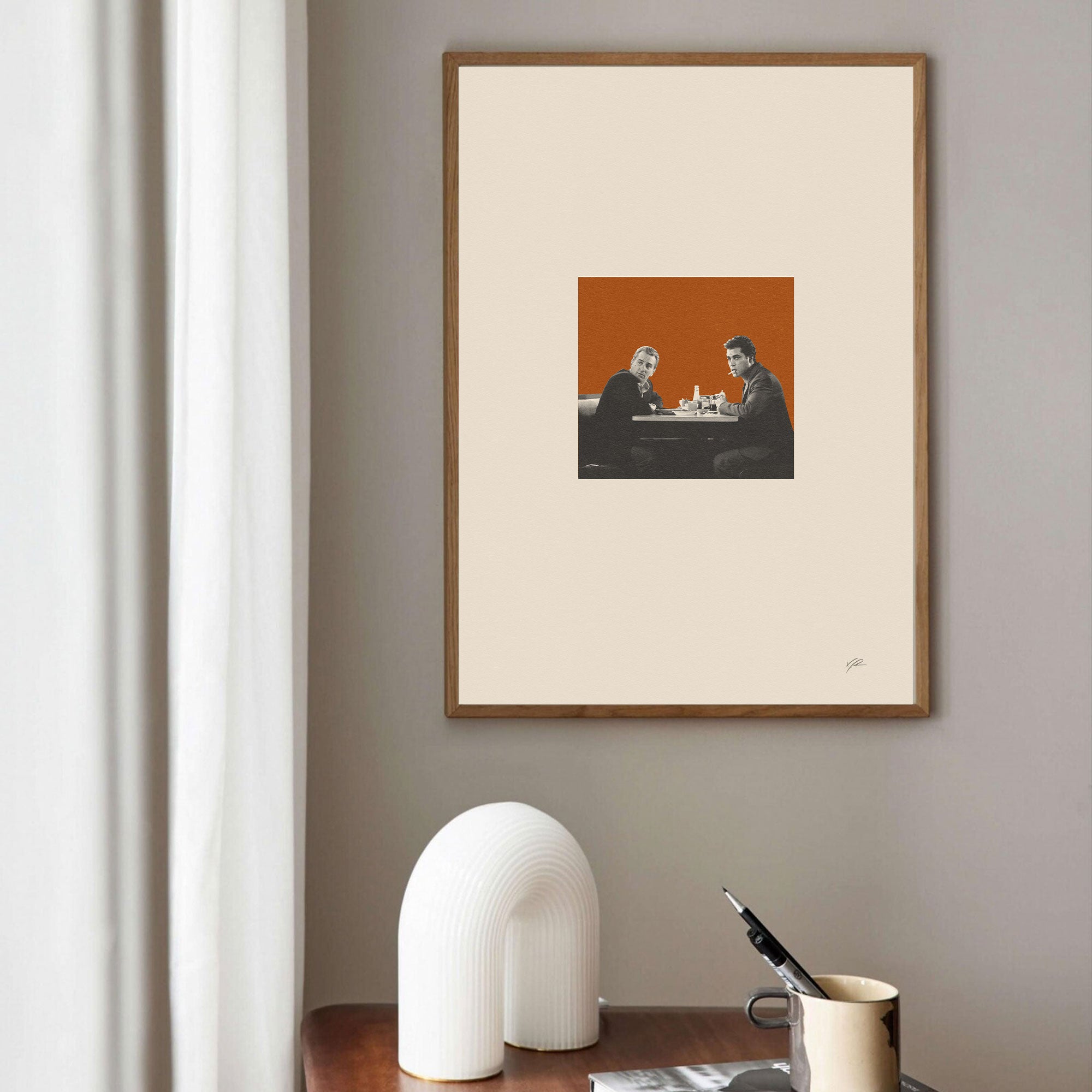 Goodfellas Inspired Movie Poster - Mid-Century Wall Art