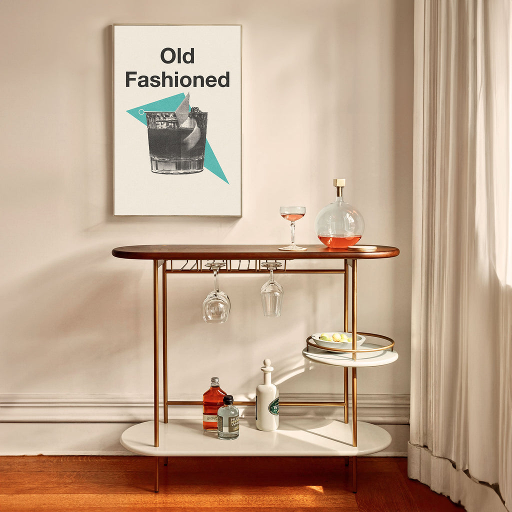 Old Fashioned Cocktails Poster Inspired Movie Poster