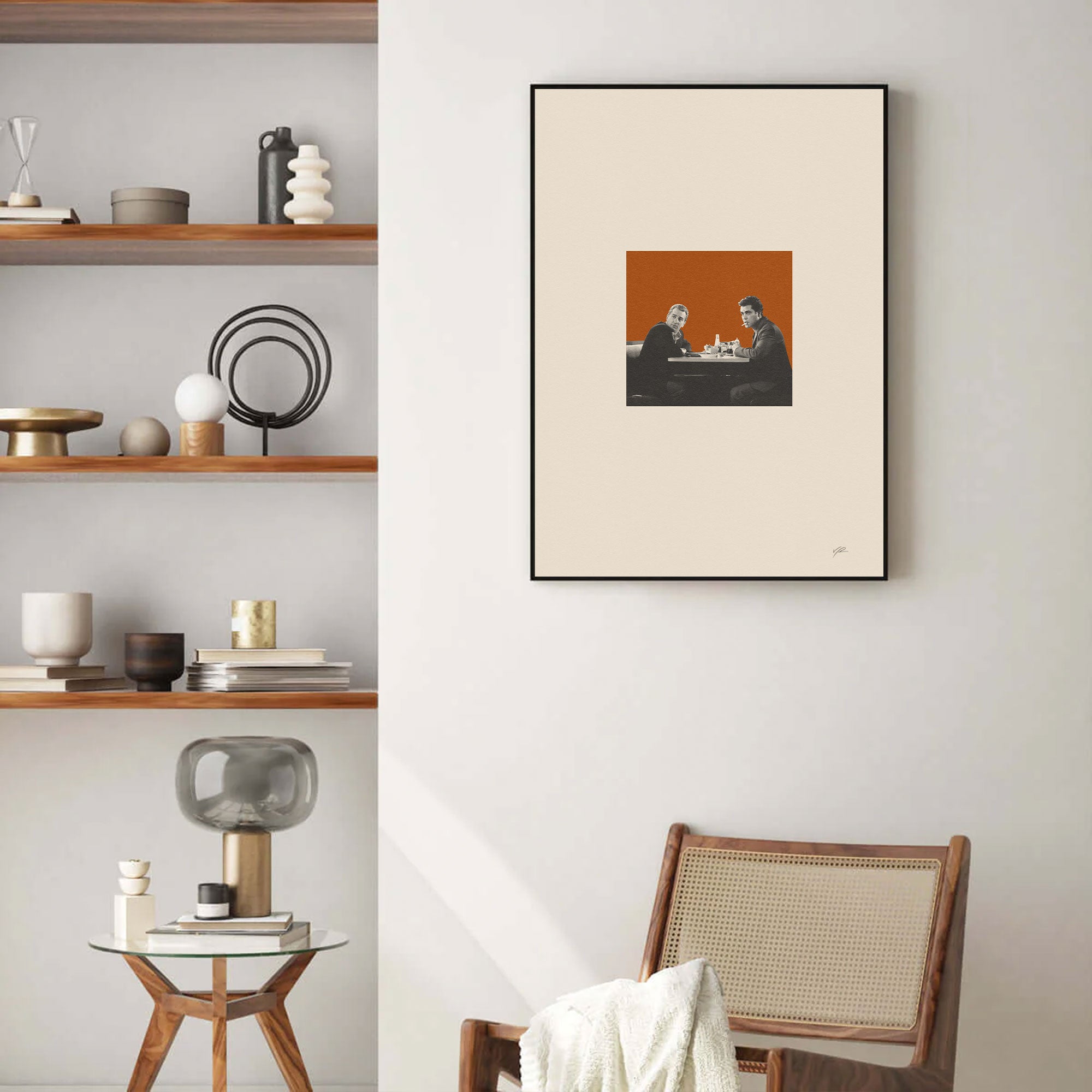 Goodfellas Inspired Movie Poster - Mid-Century Wall Art