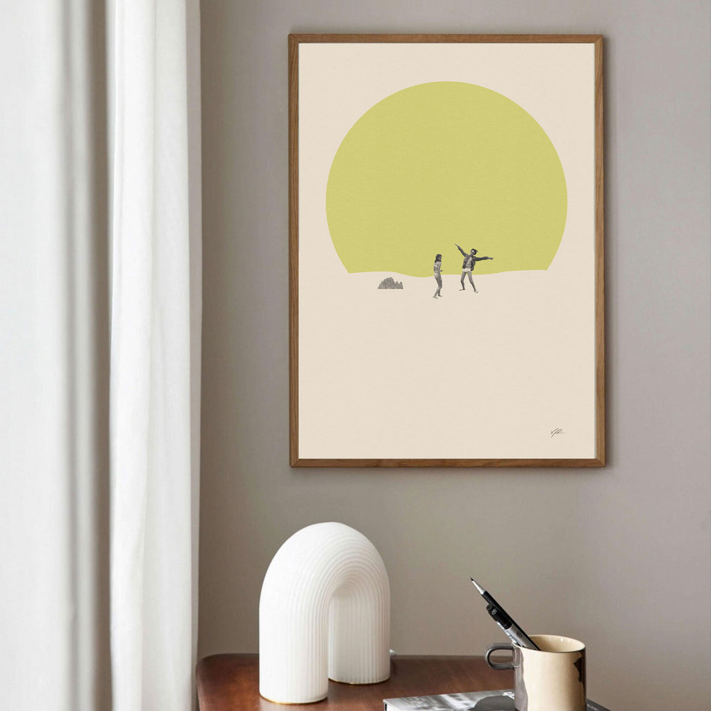 Moonrise Kingdom Inspired Movie Poster - Mid-Century Wall Art