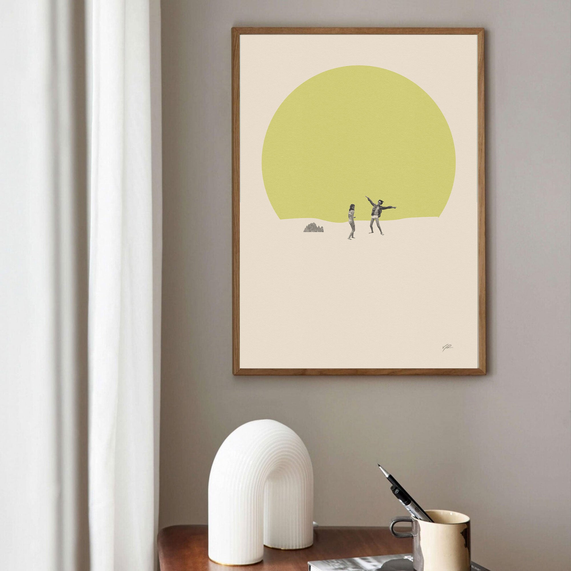 Moonrise Kingdom Inspired Movie Poster - Mid-Century Wall Art