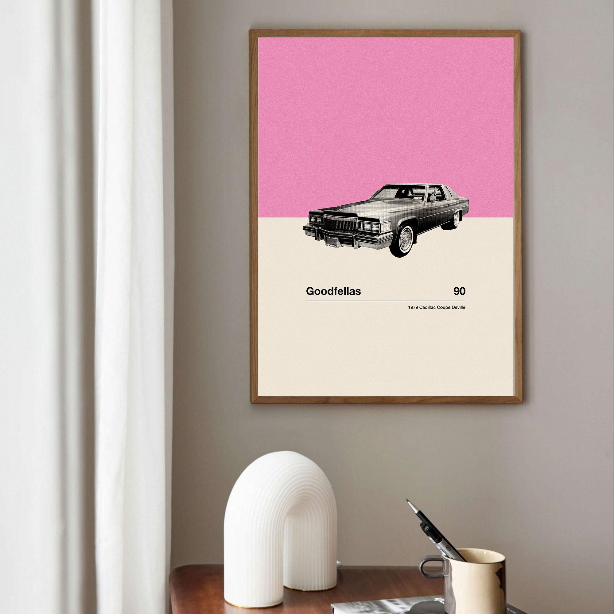 Goodfellas Inspired Movie Poster - Mid-Century Wall Art