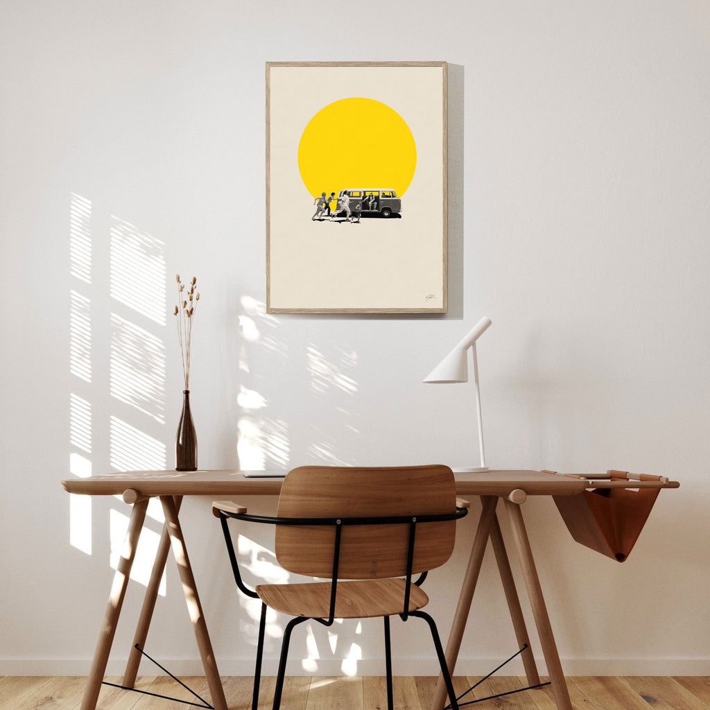 Little Miss Sunshine Minimalist Movie Poster Inspired Movie Poster