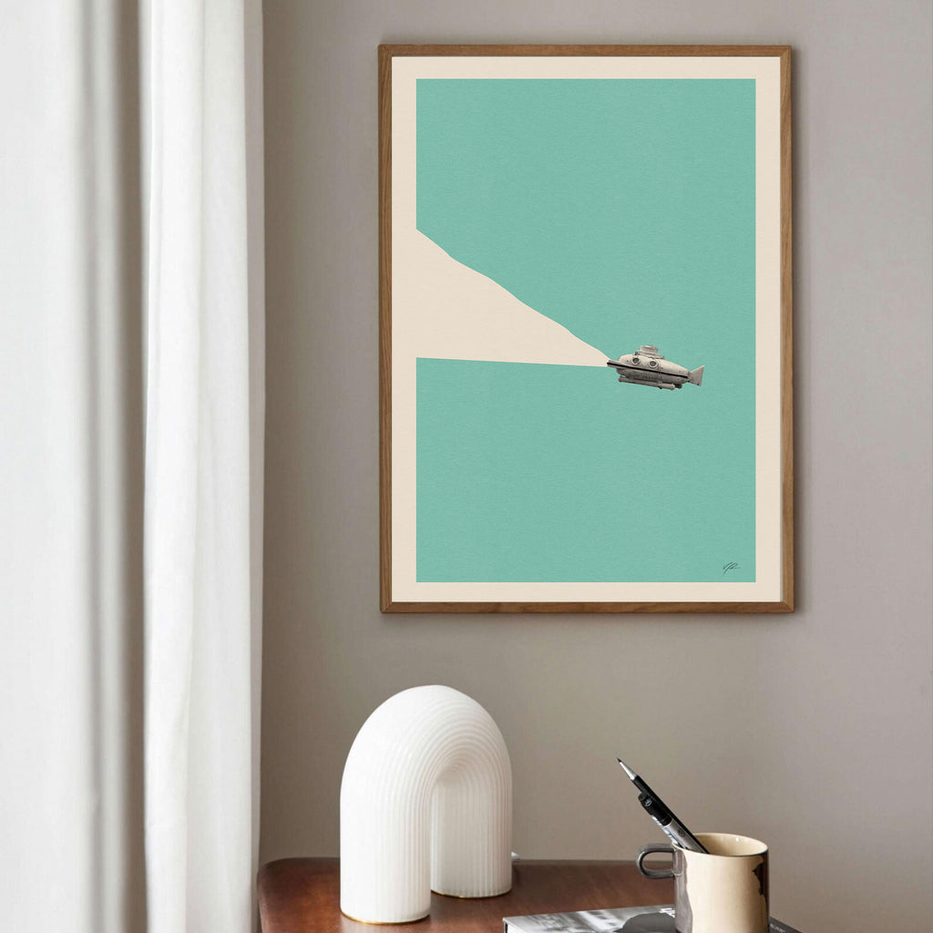 The Life Aquatic with Steve Zissou Inspired Movie Poster