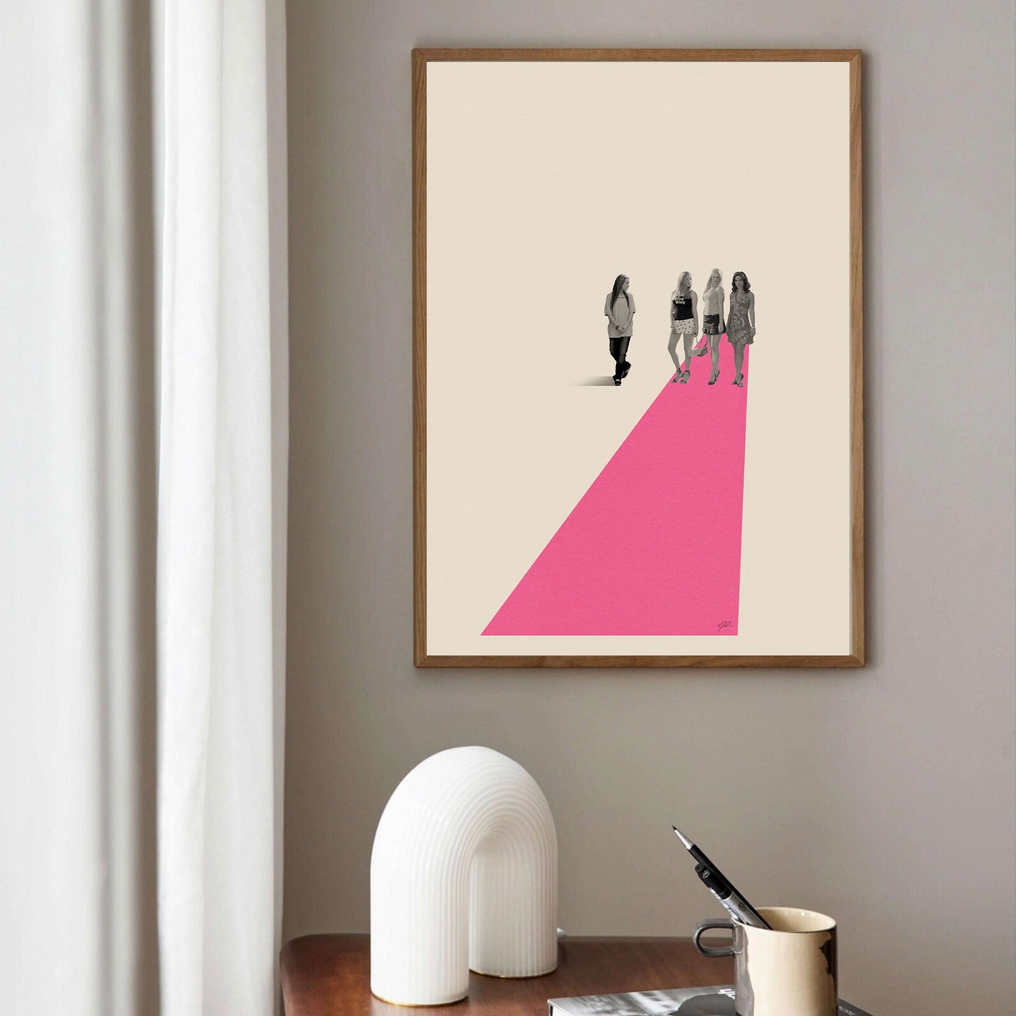 Mean Girls Minimalist Movie Poster Inspired Movie Poster