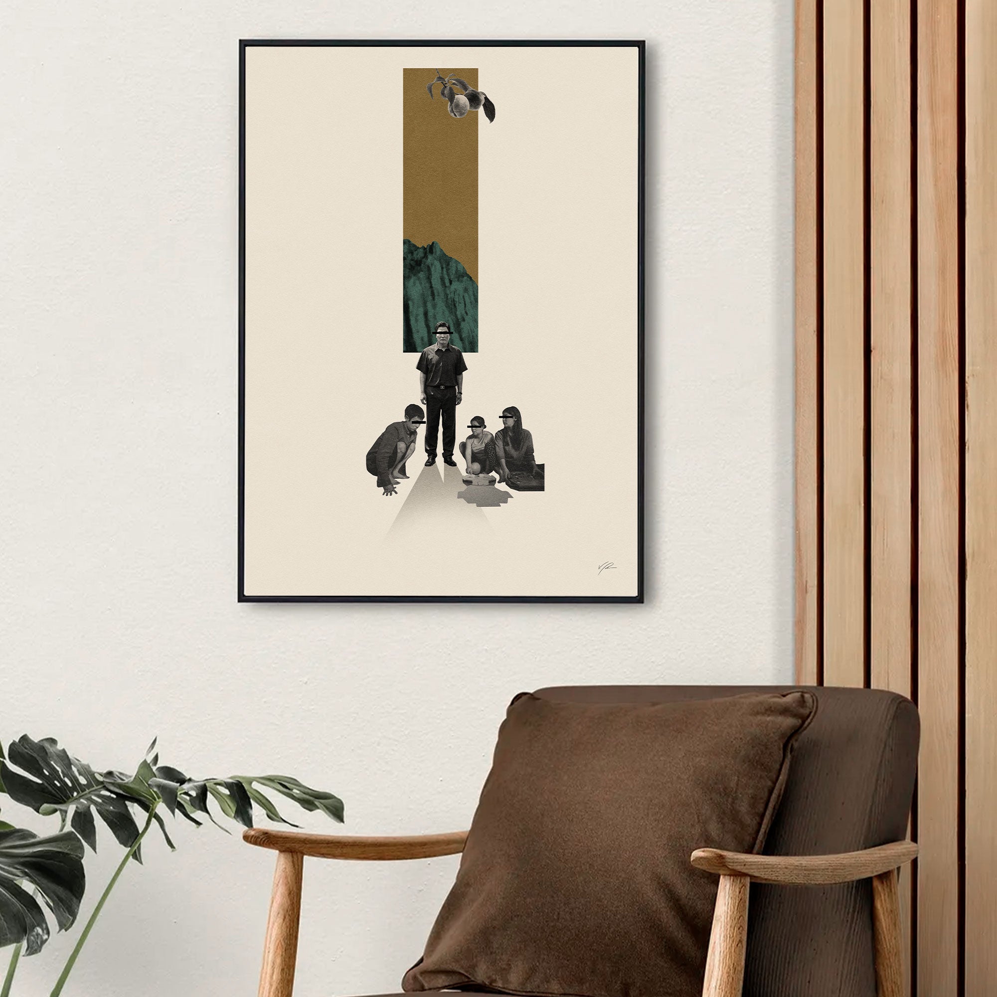 Parasite Movie Poster Inspired Movie Poster - Mid-Century Wall Art
