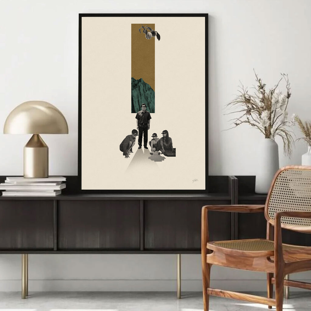 Parasite Movie Poster Inspired Movie Poster - Mid-Century Wall Art