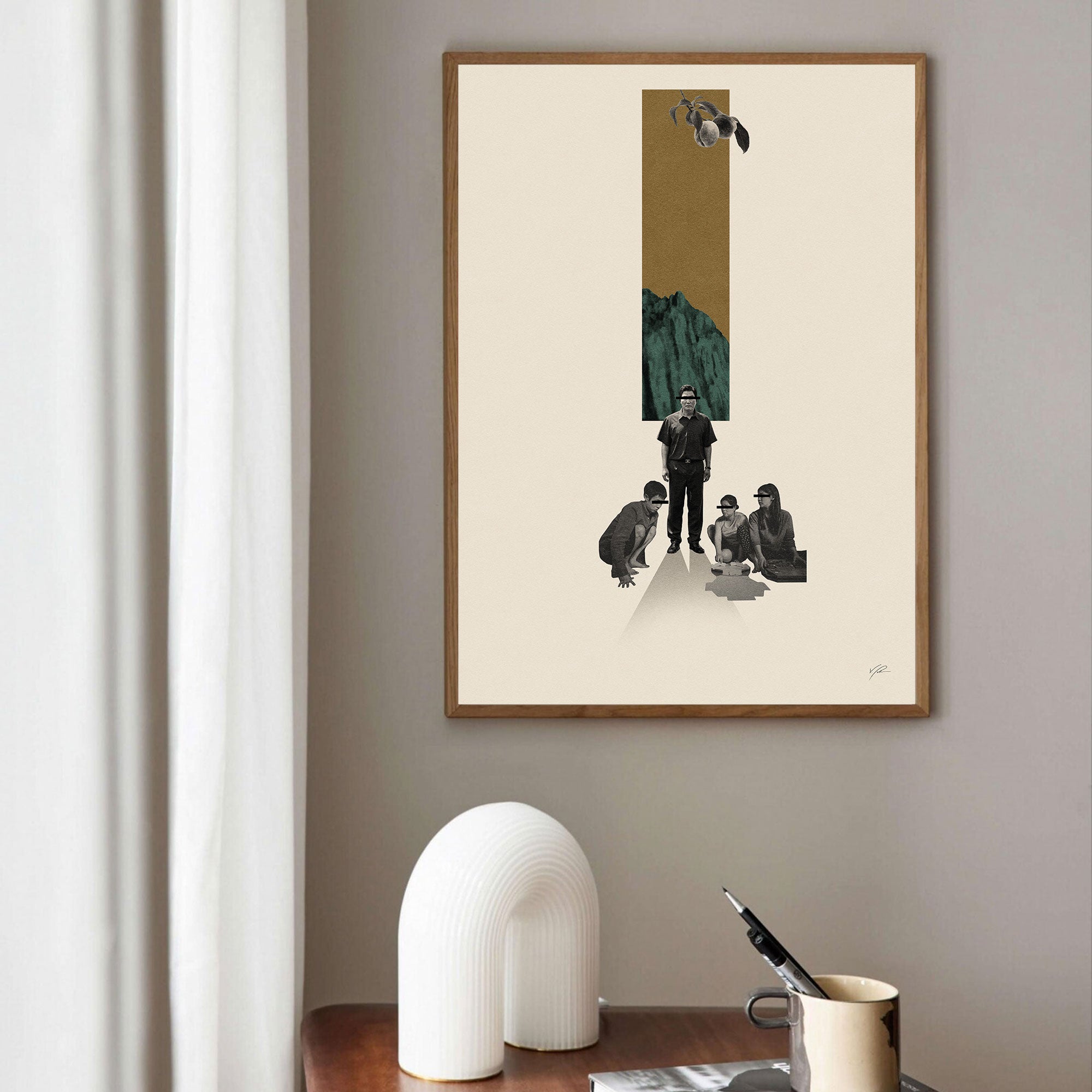 Parasite Movie Poster Inspired Movie Poster - Mid-Century Wall Art
