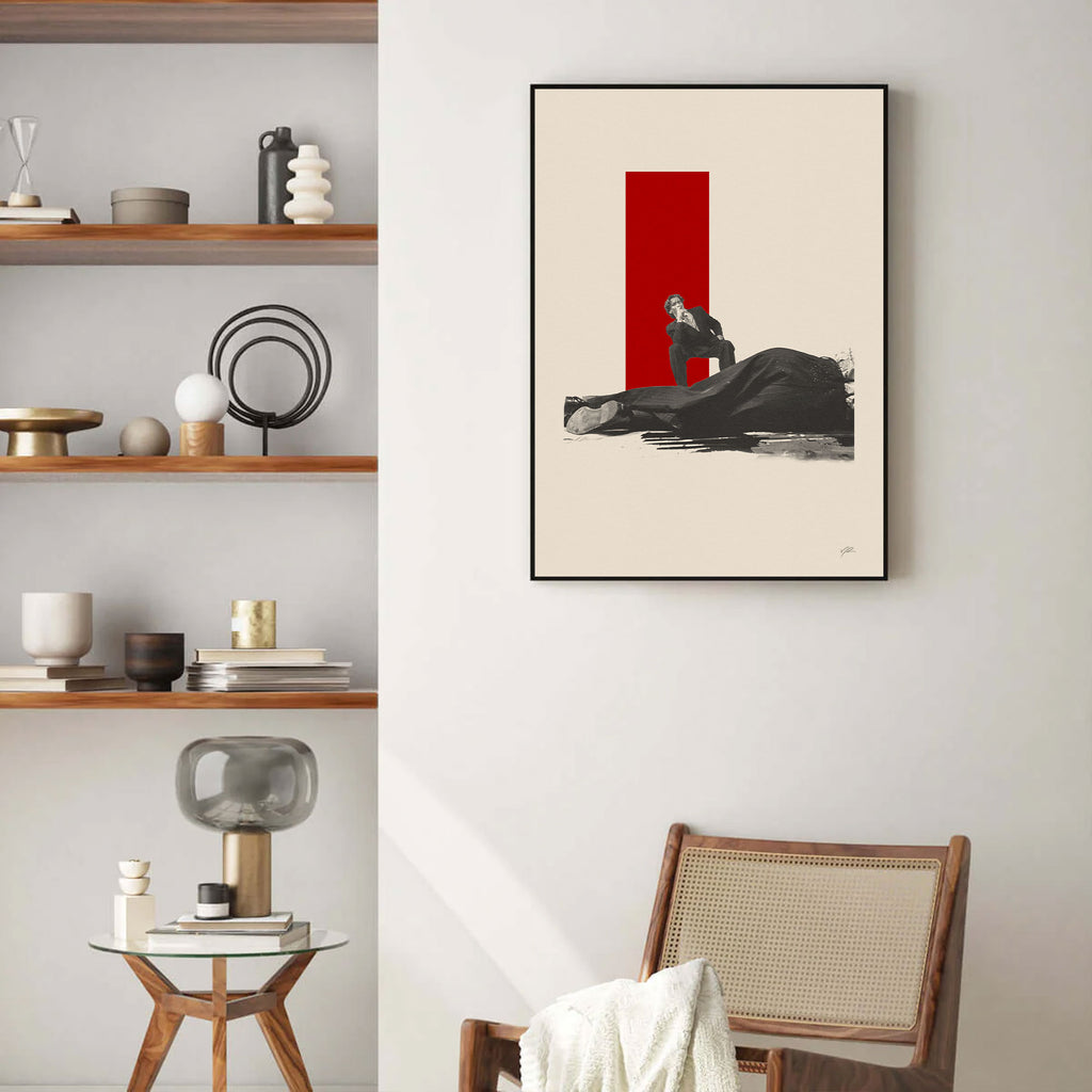 American Psycho Inspired Movie Poster - Mid-Century Wall Art