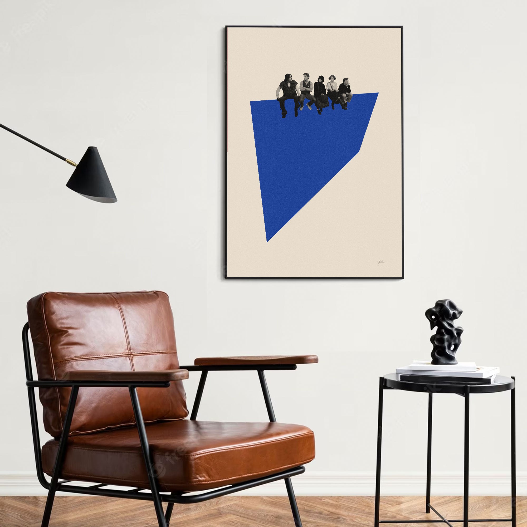 The Breakfast Club Inspired Movie Poster - Mid-Century Wall Art