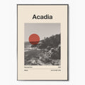 Acadia National Park Poster Poster - Vintage Travel Wall Art