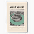 Grand Canyon National Park Poster Poster - Vintage Travel Wall Art