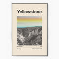 Yellowstone National Park Poster Poster - Vintage Travel Wall Art