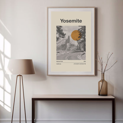 Yosemite National Park - Print Material - national park prints, Yosemite, Yosemite National Park