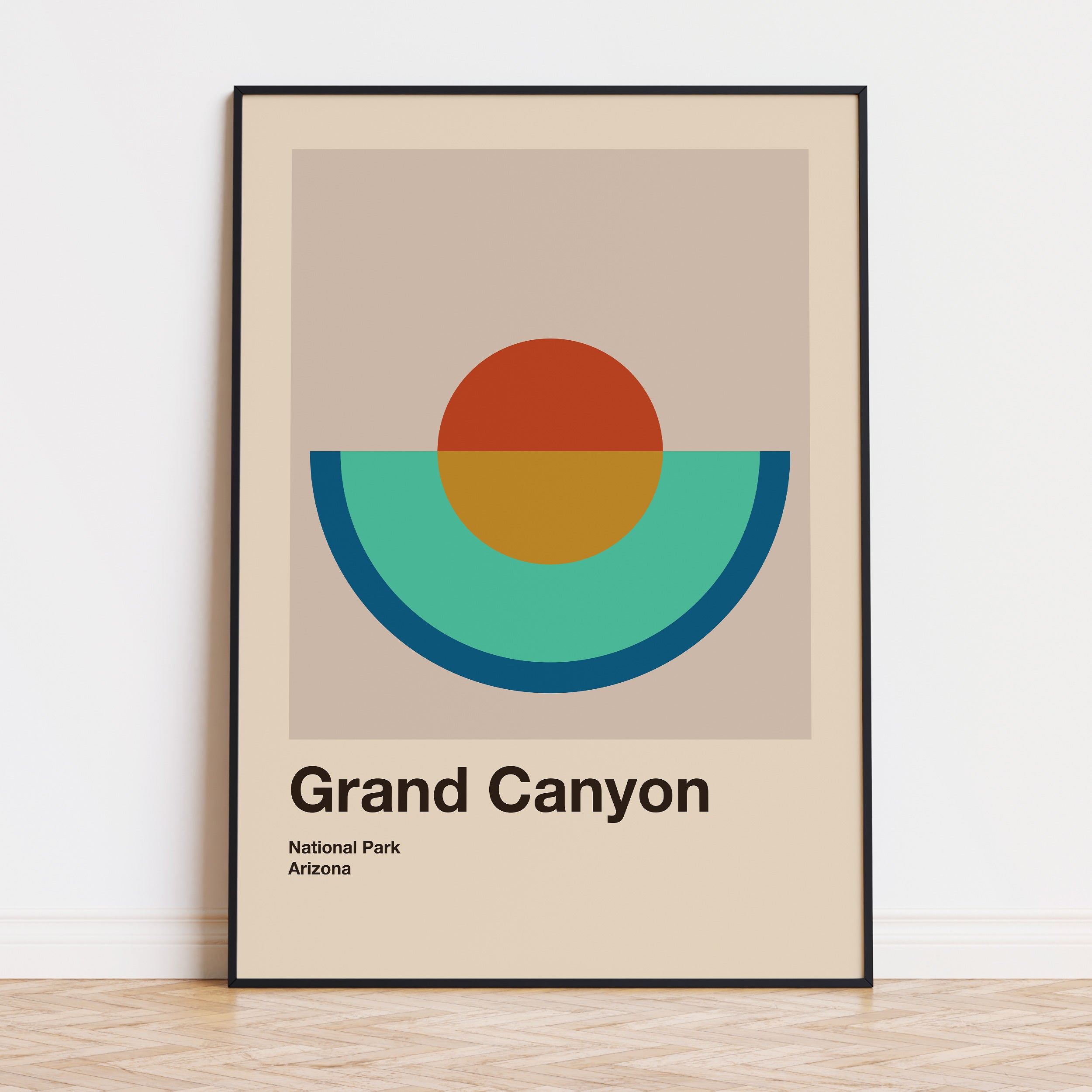 Grand Canyon National Park Poster Poster - Vintage Travel Wall Art