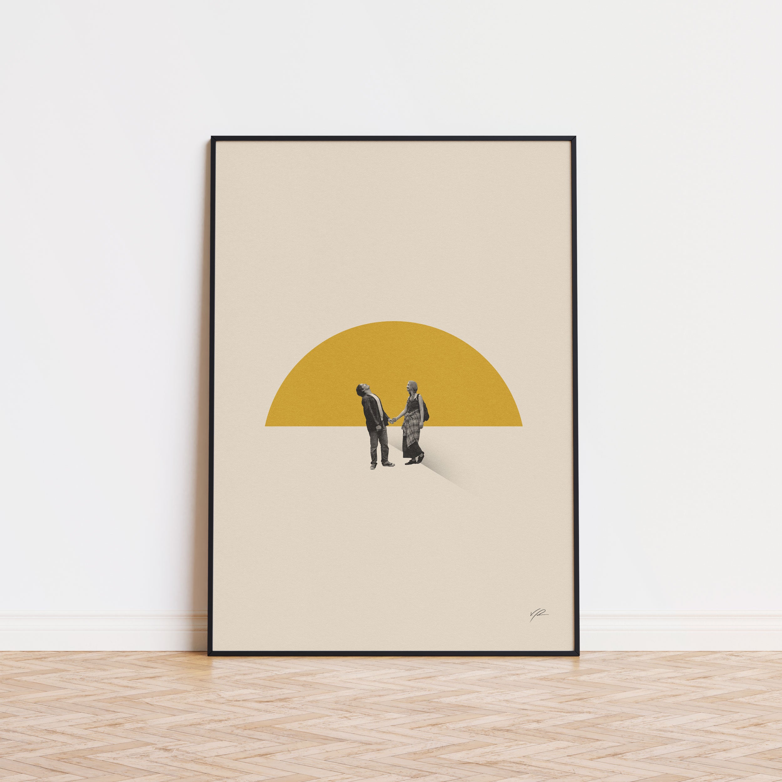Before Sunrise Minimalist Movie Poster Inspired Movie Poster