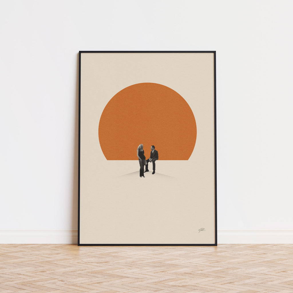 Before Sunset Minimalist Movie Poster Inspired Movie Poster
