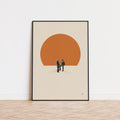 Before Sunset Minimalist Movie Poster Inspired Movie Poster