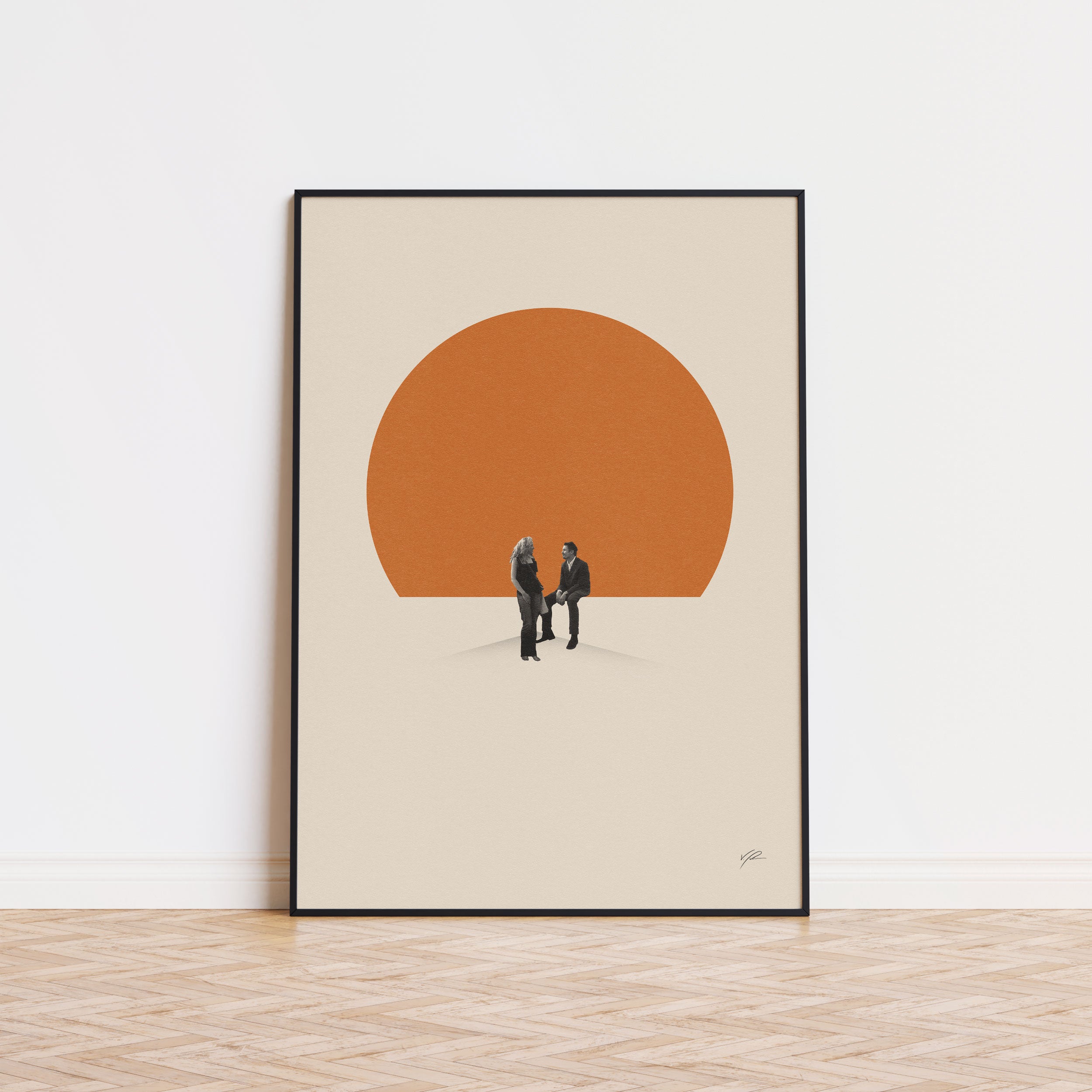 Before Sunset Minimalist Movie Poster Inspired Movie Poster