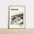 Carmel by the sea City Poster Inspired Movie Poster
