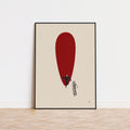 Scream 1996 Inspired Movie Poster - Mid-Century Wall Art