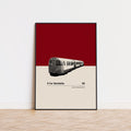 V for Vendetta Inspired Movie Poster - Mid-Century Wall Art