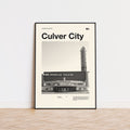 Culver City Inspired Movie Poster - Mid-Century Wall Art