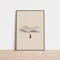 Love Letter Inspired Movie Poster - Mid-Century Wall Art