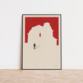 Psycho Inspired Movie Poster - Mid-Century Wall Art