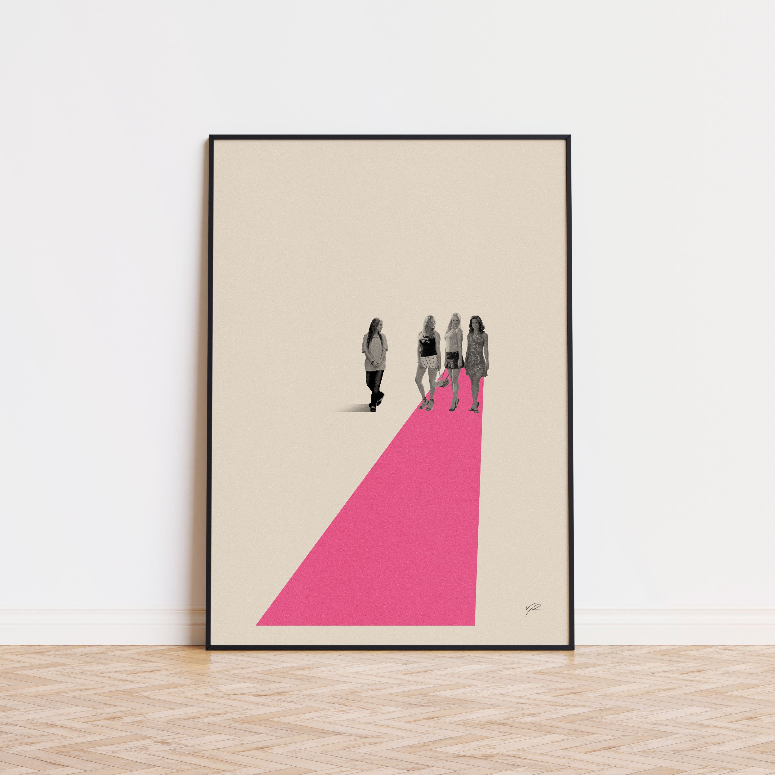 Mean Girls Minimalist Movie Poster Inspired Movie Poster