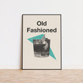 Old Fashioned Cocktails Poster Inspired Movie Poster