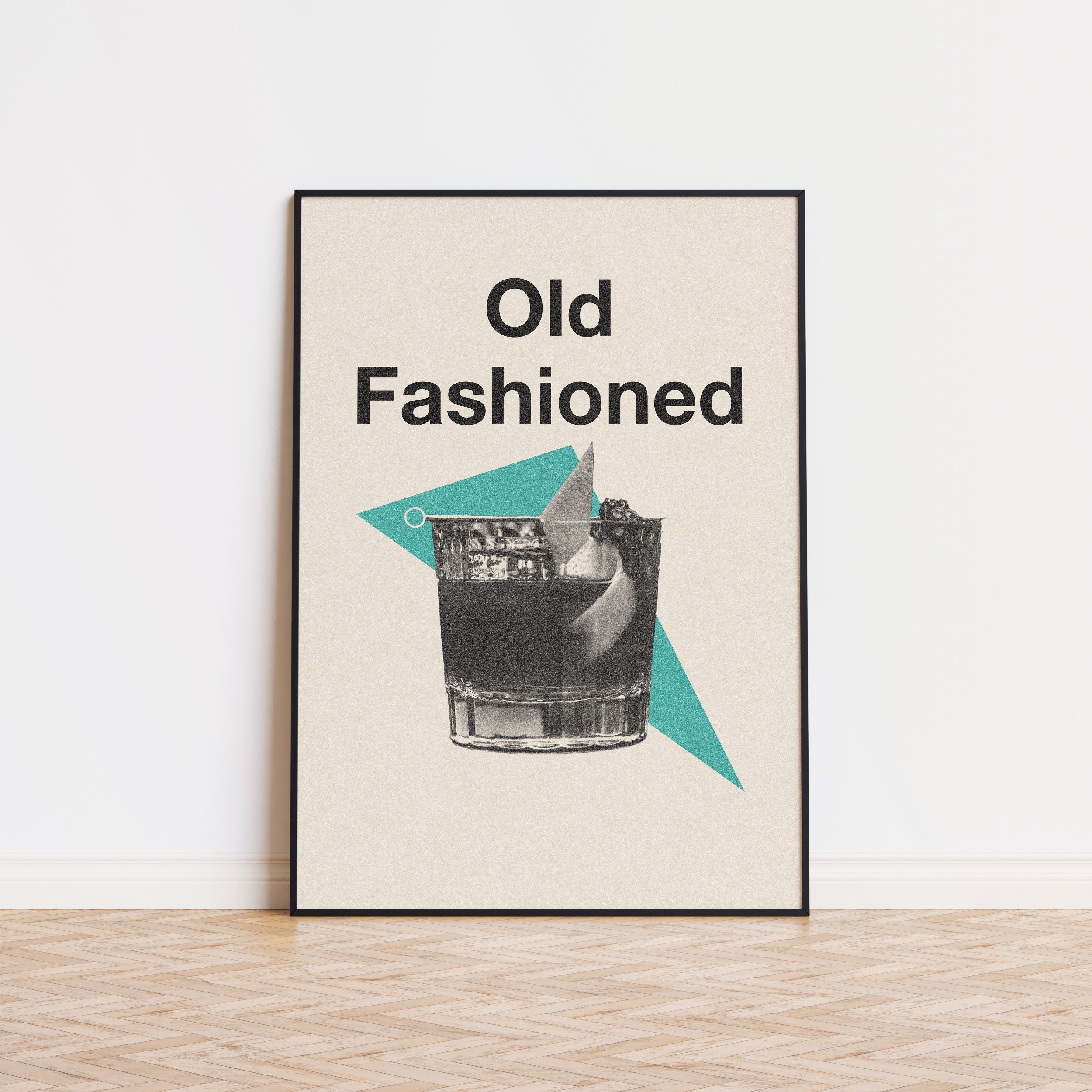 Old Fashioned Cocktails Poster Inspired Movie Poster