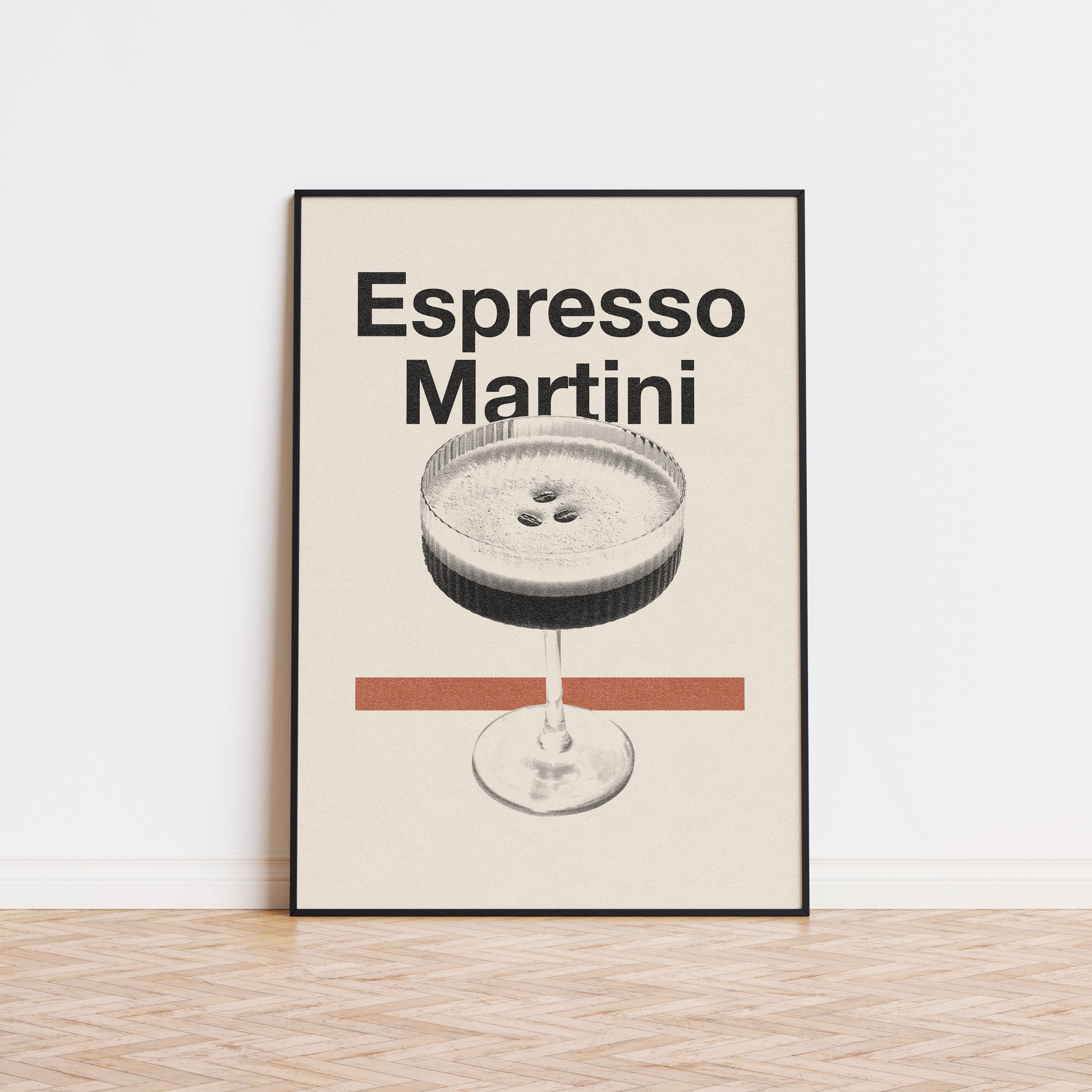 Espresso Martini Cocktails Poster Inspired Movie Poster