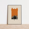 Clue Inspired Movie Poster - Mid-Century Wall Art