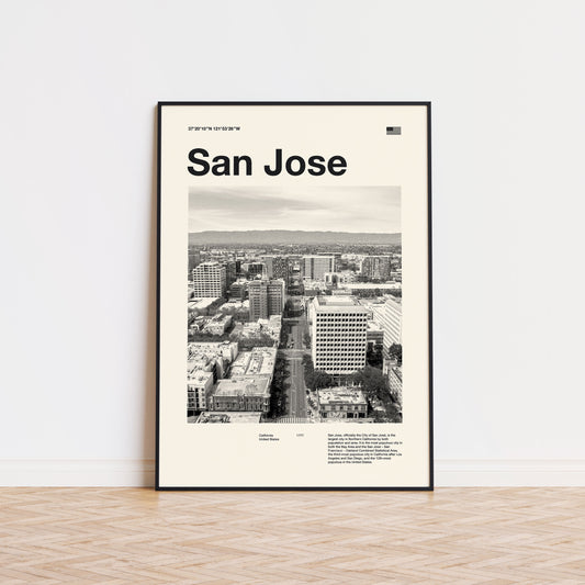 San Jose City Poster