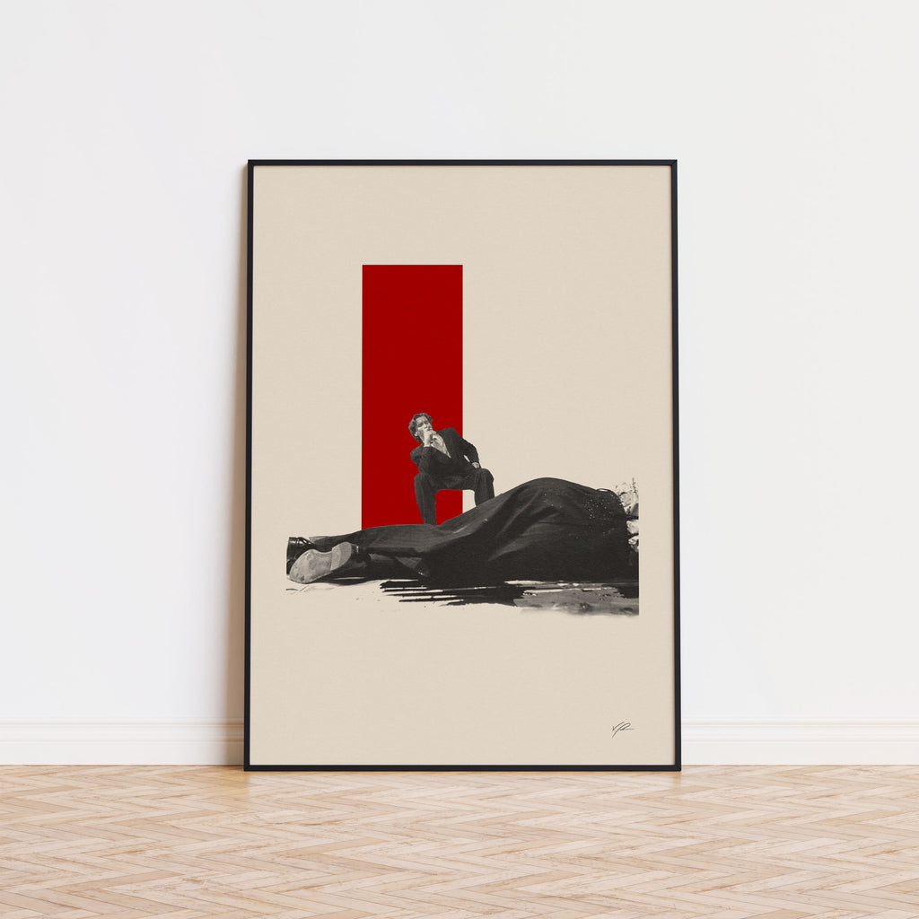 American Psycho Inspired Movie Poster - Mid-Century Wall Art