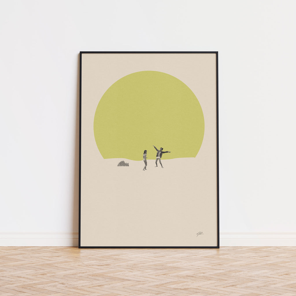 Moonrise Kingdom Inspired Movie Poster - Mid-Century Wall Art