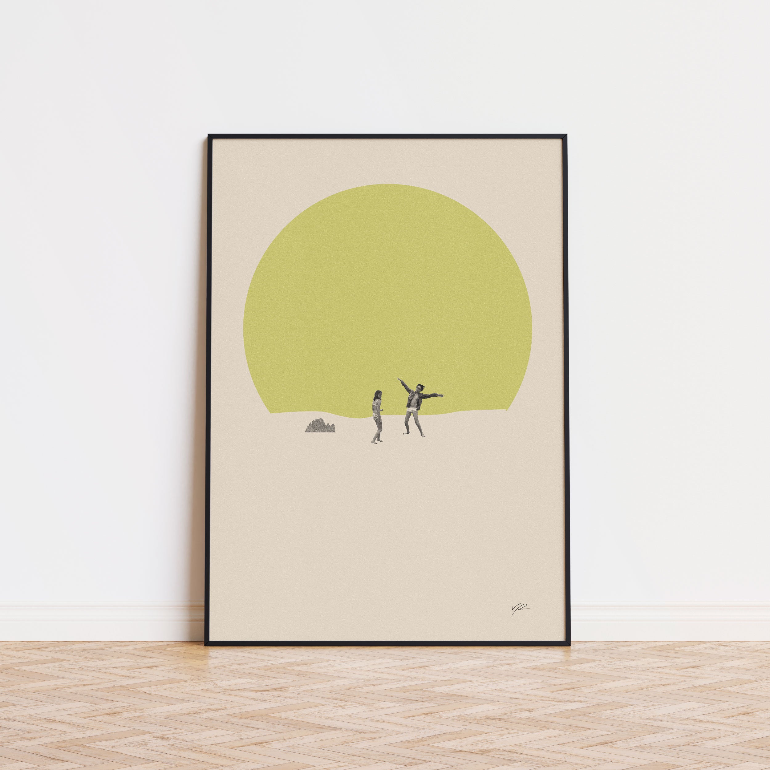 Moonrise Kingdom Inspired Movie Poster - Mid-Century Wall Art