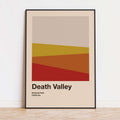 Death Valley National Park Poster Poster - Vintage Travel Wall Art