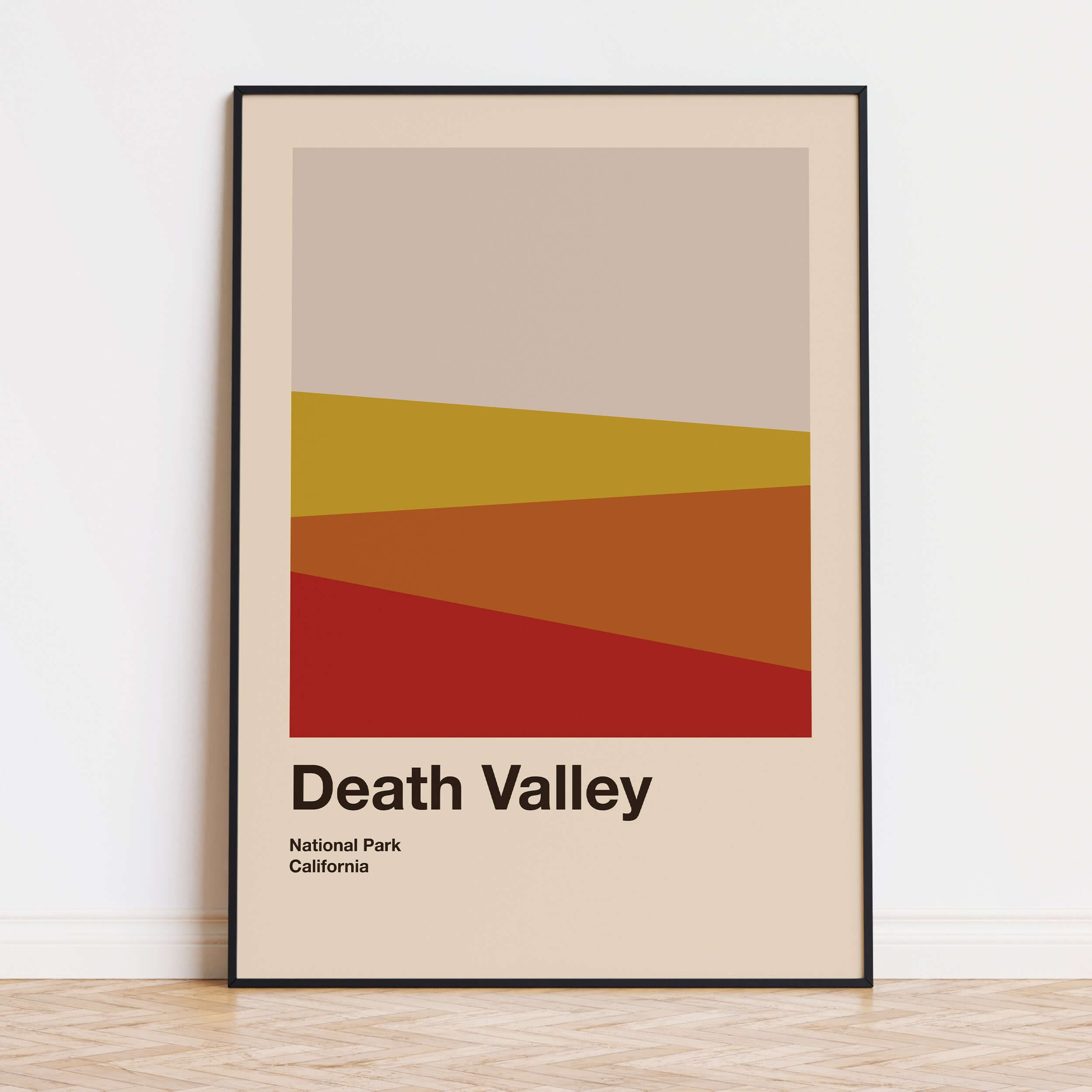 Death Valley National Park Poster Poster - Vintage Travel Wall Art