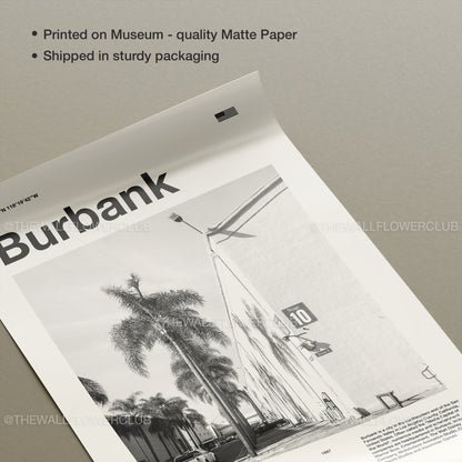 Burbank City Poster