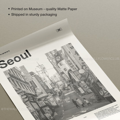 Seoul City Poster