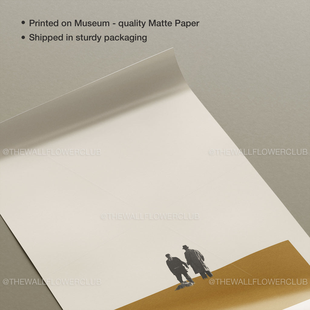 Seven Inspired Movie Poster - Mid-Century Wall Art