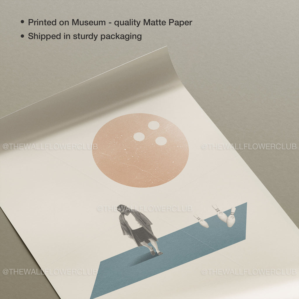 The Big Lebowski Inspired Movie Poster - Mid-Century Wall Art